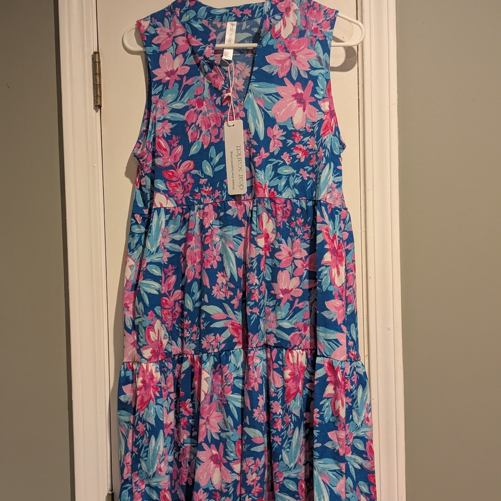 Floral Sleeveless Dress